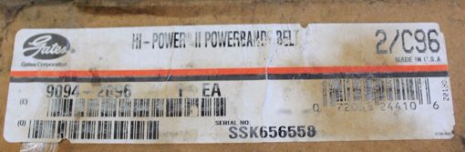 FAST SHIP! GATES HI-POWER II 2/C96 9094-2096 NEW (BELT 12M) 1