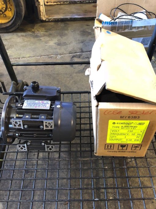 NEW TEC ECHTOP 0.1841TPCB3 ELECTRIC MOTOR MY 632-4, 230V, 0