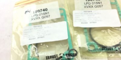 NEW LOT OF 2 ALFA LAVAL P190740 JOINT KIT G057 LPD 015N1 FAST SHIPPING! H17 1