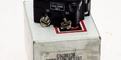 CUTLER HAMMER E34RB120 STANDARD INDICATOR LIGHT 120V AC/DC 1 H NEW IN BOX! (G64) 1
