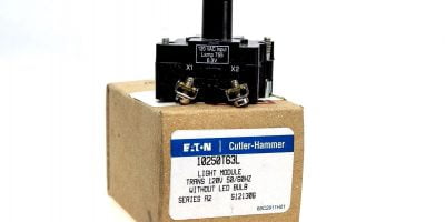 EATON CUTLER HAMMER 10250T63L LIGHT MODULE TRANS 120VAC 50/60Hz W/O LED BULB G67 1