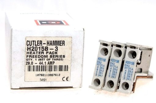 EATON CUTLER HAMMER H2015B-3 HEATER PACK FREEDOM SERIES 29-44