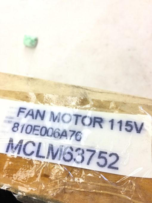 NEW Tecumseh 810E006A76 Condenser Fan Motor 115V 6W, FAST SHIPPING! (B114) 2