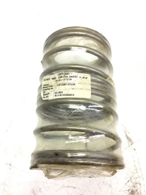 NEW FIF RIGHT HAND 2281-2710R SPRING FOR SKUTENG FIRE PUMP 222-309, B294 1