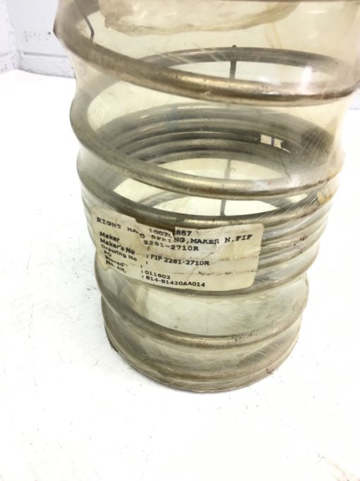 NEW FIF RIGHT HAND 2281-2710R SPRING FOR SKUTENG FIRE PUMP 222-309, B294 2