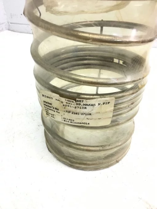 NEW FIF RIGHT HAND 2281-2710R SPRING FOR SKUTENG FIRE PUMP 222-309, B294 2