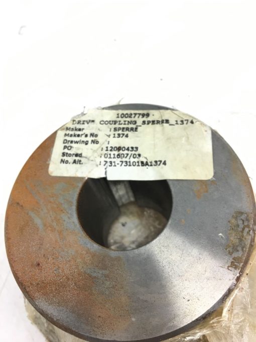NEW SPERRE 1374 DRIVE COUPLING FLANGE, FAST SHIPPING! B294 2
