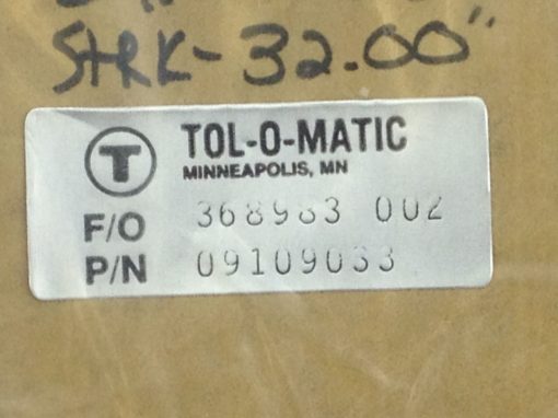 NIB! TOL-O-MATIC 09109033 1” BAND CYL REPAIR KIT 368983-002 STRK-32