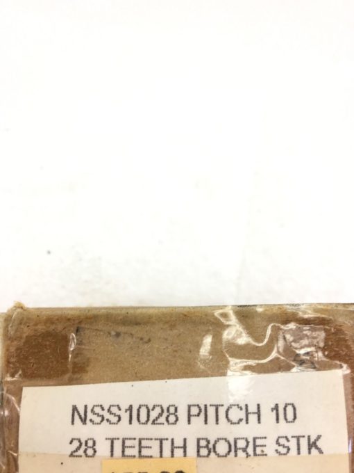 NEW IN BOX BROWNING NSS1028 External Tooth Spur Gear 10” PITCH, 28 TEETH, (A125) 2