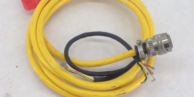 USED PARKER COMPUMOTOR CABLE 71-015017-10 Rev B, AMPHENOL PTD6E-14-12S (H165) 1