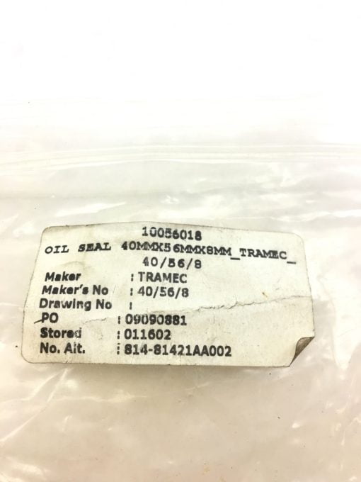 LOT OF 25 NEW TRAMEC OIL SEAL 40MM X 56MM X 8MM, FAST SHIPPING! (H67) 2