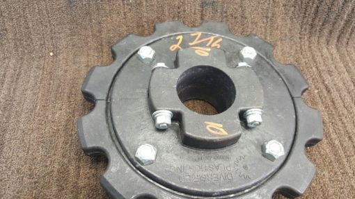 Diversified Plastics Split Hub Sprocket 81X 2 7/16 12 Teeth *NEW* (B204) 3