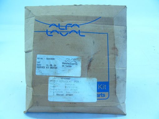 ALFA LAVAL DC TUMBA 10143647 MOTOR SERVICE KIT 554603-06 NEW, SEALED!!! (G94) 1