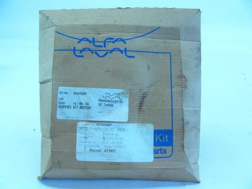 ALFA LAVAL DC TUMBA 10143647 MOTOR SERVICE KIT 554603-06 NEW, SEALED!!! (G94) 1