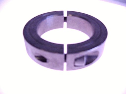 CLIMAX METAL 2C-250-S LOCKING COLLAR 2 BORE STAINLESS STEEL 2-PIECE SPLIT (A455) 1
