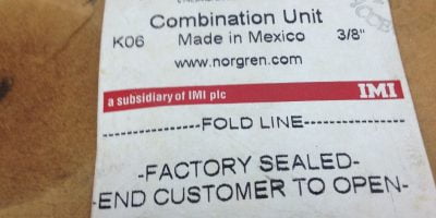 NIB! NORGREN EXCELON C74C-3AN-QP3-NNN-QPN COMB UNIT K06 3/8” FAST SHIP! (B115) 1