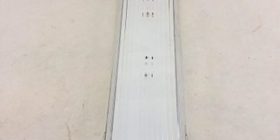 NEWLEC NL9966 8W WHITE MAINTAINED STANDARD EMERGENCY LIGHT 3 HOUR BULKHEAD (B413 1