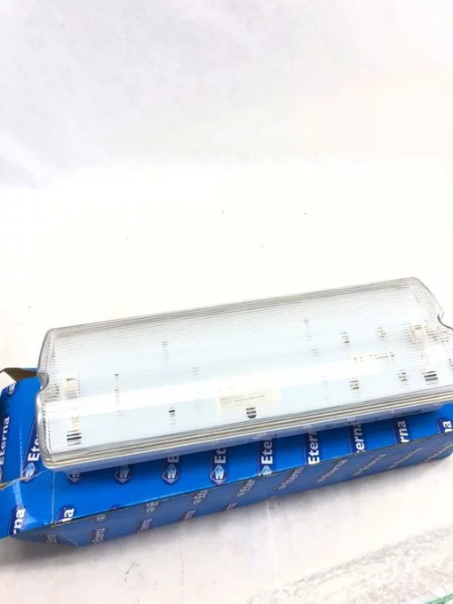 NEW ETERNA YD630NM EMERGENCY BULKHEAD IP65 8W T5 3 HOUR NON MAINTAINED (B413) 1