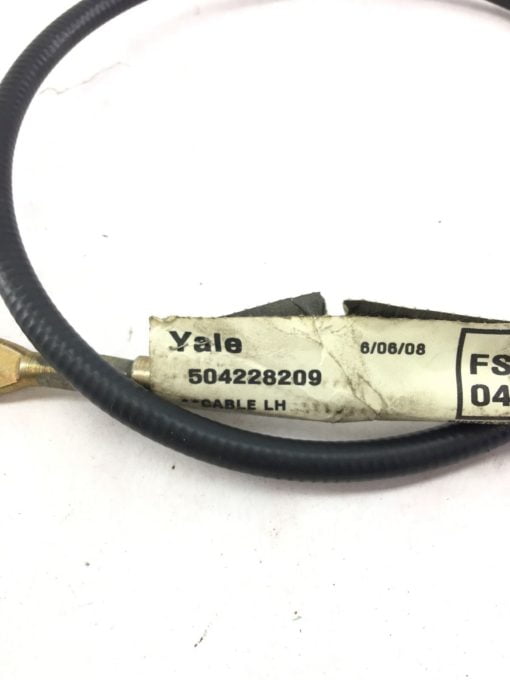 NEW YALE FORKLIFT 504228209 BRAKE CABLE LEFT HAND, FAST SHIPPING! (SB5) 2