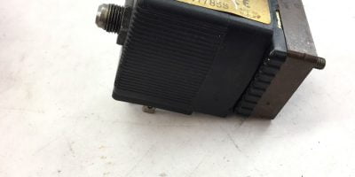 USED GREAT CONDITION BURKERT 141785S SOLENOID VALVE, 240V, 60HZ, 8W, (SB5) 1