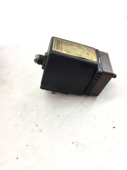 USED GREAT CONDITION BURKERT 141785S SOLENOID VALVE, 240V, 60HZ, 8W, (SB5) 1