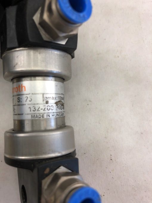 NEW Rexroth 132-200-200-0 Pneumatic Cylinder Stroke 25, FAST SHIP! (H336) 2