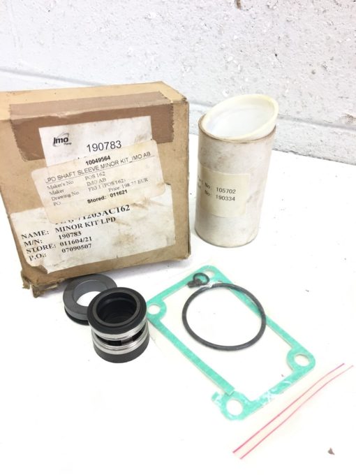 NEW IMO PUMP 105702 190783 LPD SHAFT SLEEVE MINOR KIT, FAST SHIPPING! B295 1