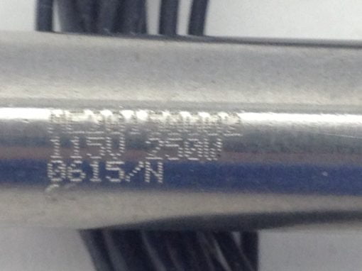 CARTRIDGE HEATER ME20150002 115V 250W 0615/N CC PFH-02511 (A767) 3