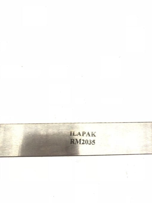 NEW ILAPAK RM2035 ANVIL FLAT BAR FOR FLOW WRAPPERS, FAST SHIP! (H336) 2