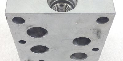 NNB! SUN HYDRAULICS # 9AU4 CKY ALUMINUM VALVE BLOCK FAST SHIP!!! (HB4) 1