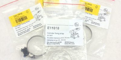 IFM E11818 LINEAR ACTUATOR CYLINDER FIXING STRAP KITS 741-7512 PACK of 4 (A770 1