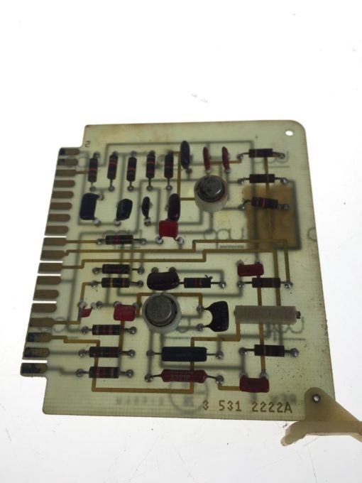 Cincinnati Milacron 3-531-2222A Cimtrol Module Card, 35312222A, USED, G71 1