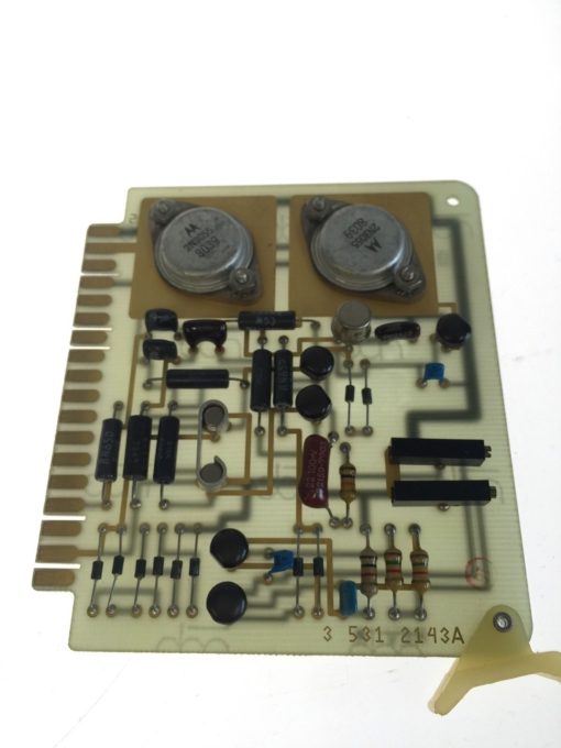 Cincinnati Milacron 3-531-2143A Cimtrol Module Card, 35312143A, USED, G71 1