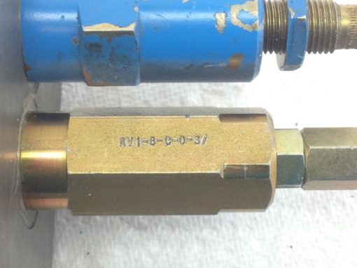 VICKERS HYDRAULIC # 719-PSV5-10-0-0 PRESSURE SEQUENCE VALVE (HB4) 5