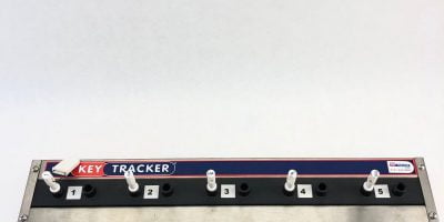 USED KEYTRACKER KEY TRACKER M5G PEG BOARD 5 RETENTION PEGS, GREAT SHAPE, (B430) 1