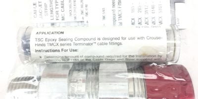 CROUSE HINDS TMCX3112 1″ TERMINATOR CABLE FITTING HAZ