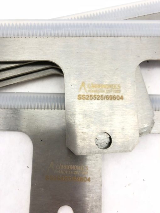LOT OF 5 NEW CARBONOMICS SS25525/69604 BLADES, FAST SHIP! (H349) 2