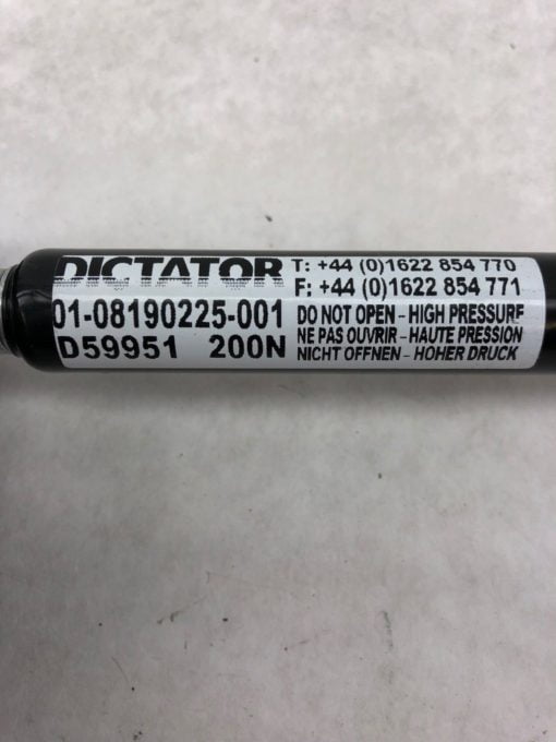NEW DICTATOR 01-08190225-001 D59951 200M GAS SPRING, FAST SHIP! (H349) 2