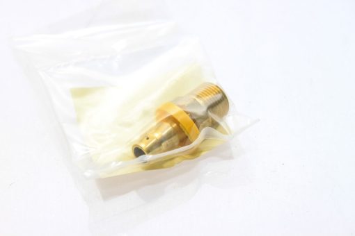 GRAINGER 5A254B BRASS 3/8” ID (M)NPT 250PSI PUSH ON HOSE LOCK BARB BOX OF 10 G76 2