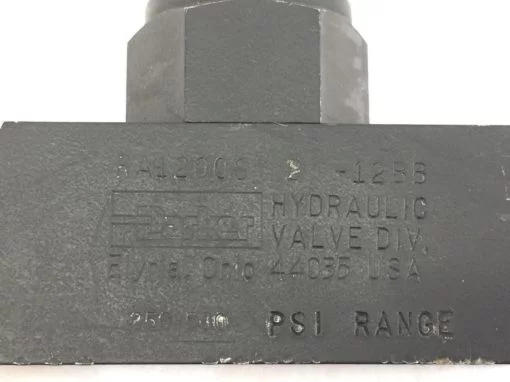 NNB! PARKER HYD VALVE RA1200S 2-12BB MM3BB 250-500 PSI FAST SHIP!!! (A227) 2