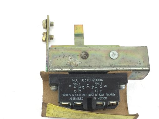 NEW,SHELF WEAR CUTLER HAMMER 10316H2000A PRECISION LIMIT SWITCH (A228) 1