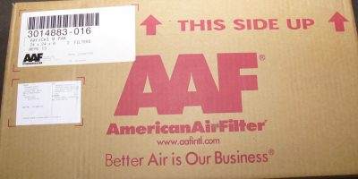AMERICAN AIR FILTER 3014883-016 VARICEL DH STD AAF 2@ 24 X 24 X 6 NEW (P10) 1