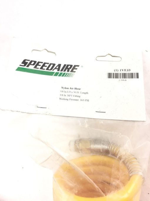 SPEEDAIRE 1VEJ3 COILED AIR HOSE, 3/8 IN ID X 50 FT, NYLON NEW (B62) 2