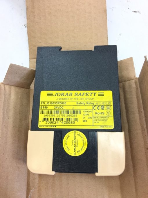 NEW IN BOX JOKAB SAFETY 2TLJ010033R0000 SAFETY RELAY, 24VDC, FAST SHIP! B313 2