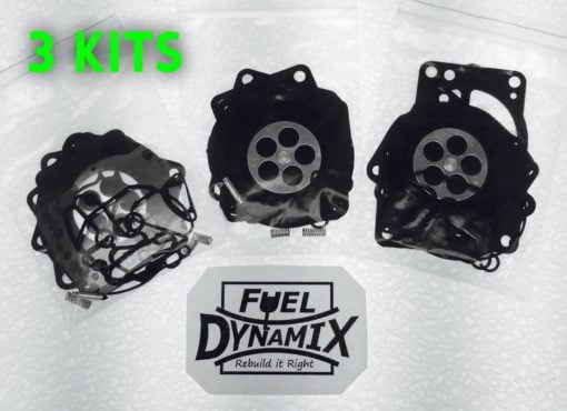 1995-1997 Kawasaki Keihin Triple Carburetor Rebuild Kit 900 1000 ZXI STX Jet Ski 2