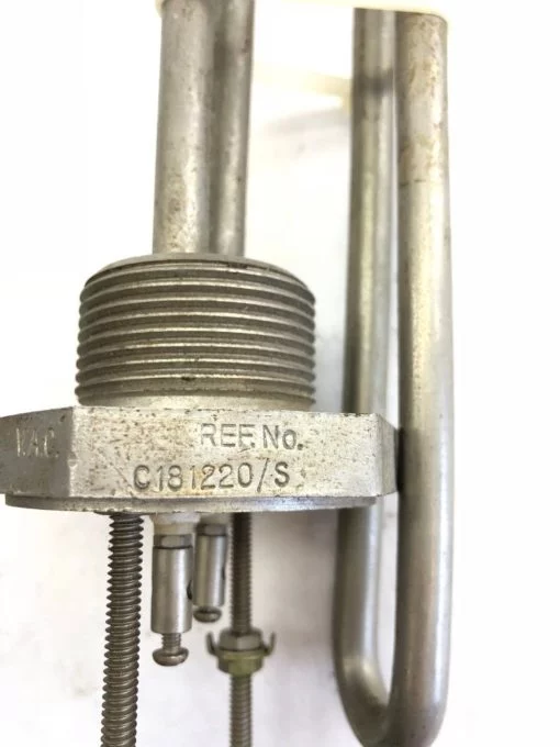 USED LOT OF 2 ROSAMON IMMERSION HEATER C181220/S 2KW 230/260 VAC, (B432) 2