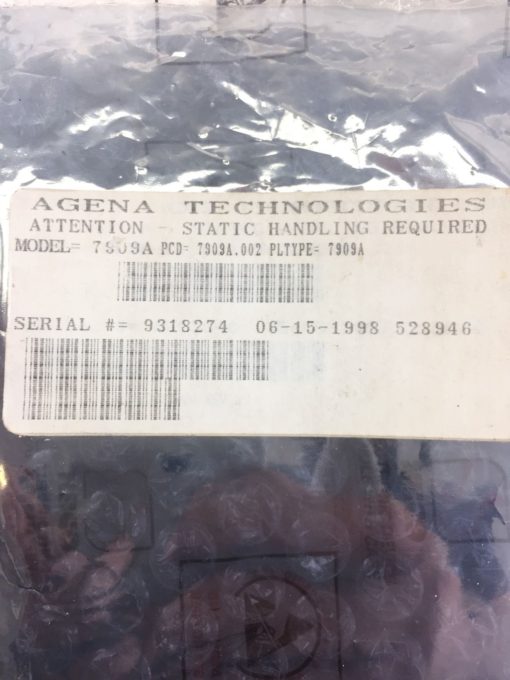 PRO-LOG 7909A-S782 TERMINATION NETWORK CARD PWB113473-001 NEW! (H22) 2