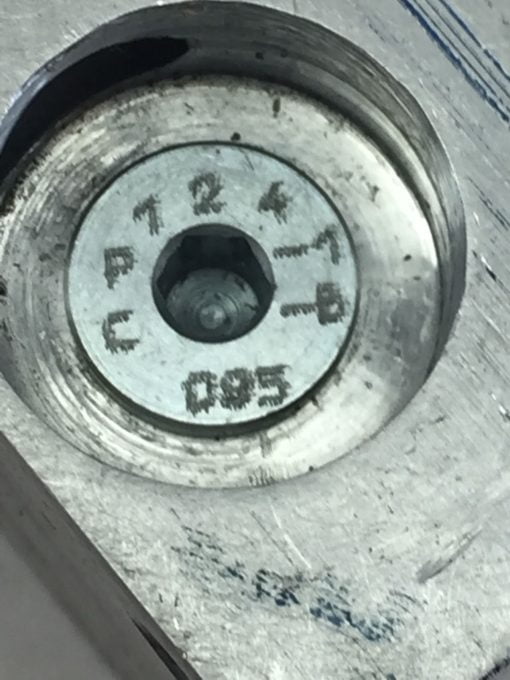 NNB! ALUMINUM CP124-1-BD95 CARTRIDGE VALVE BLOCK FAST SHIP!!! (A230) 2