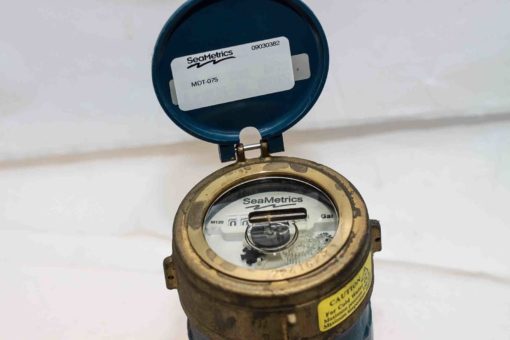 SEAMETRICS MDT-075 3/4” NPT BRONZE TOTALIZING WATER METER 150 PSI MAX NIB! (B86) 2