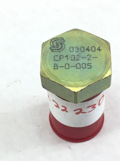 NEW! DANFOSS SUPERFOSS CP102-2-B-0-005 030404 CHECK VALVE FAST SHIP!!! (A230) 1